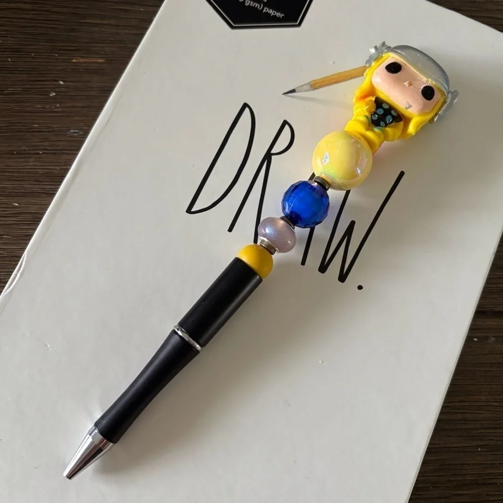 Marvel handmade beaded pen: Thor